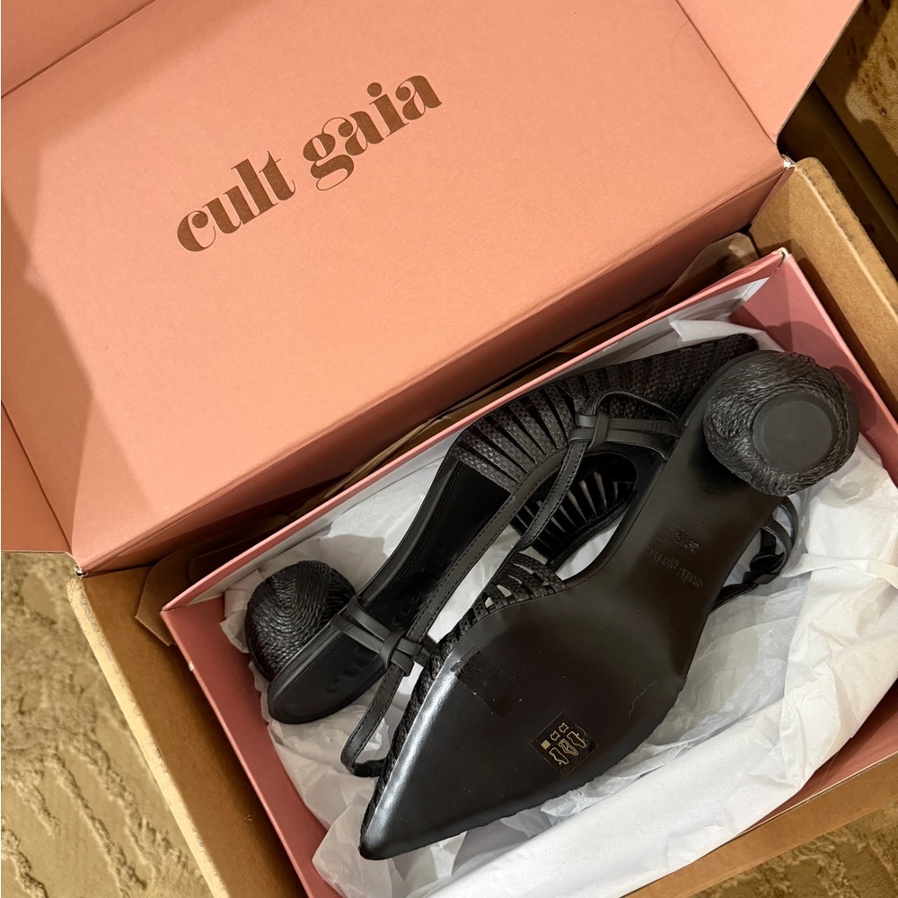 Cult Gaia Shoes. Used like new. $650 - Picture 4 of 5